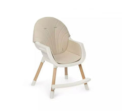 Chaise haute en bois évolutive MIKA by MS beige