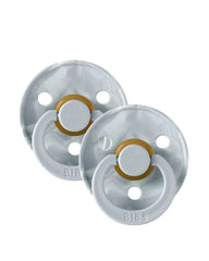 Lot de 2 Sucettes Gris et Ivoire - Bibs