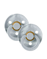 Lot de 2 Sucettes Gris et Ivoire - Bibs