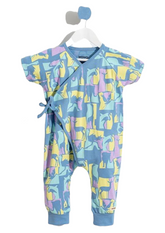 Barboteuse croisée Animals 1 pcs unisexe