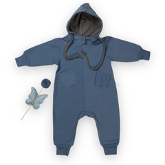 Combinaison Be Stylish unie 1 pcs Bleu