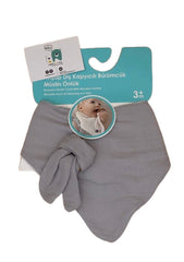 Bavoir mousseline avec anneau de dentition 1 pcs