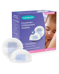 Lansinoh Coussinets D'allaitement Jetables 24 Pcs