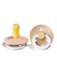 Lot de 2 Sucettes Glow Blush et Vanilla - Bibs