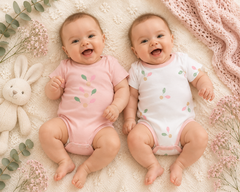 Pack de 2 bodies flowers everywhere 2 pcs coton