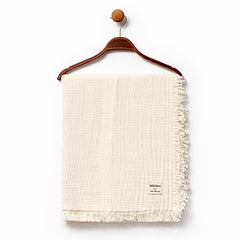 Couverture coton muslim unie 90x110 cm