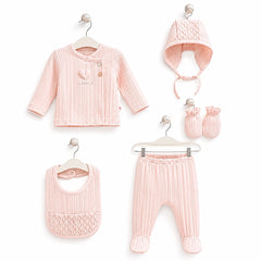 Coffret naissance Big Love 5 pcs coton