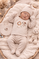 Pack naissance Baby Jungle 5 pcs coton bio