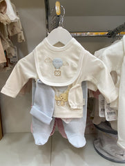 Pack naissance Lapinou fly 5 pcs coton