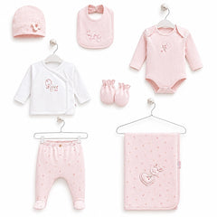 Pack naissance Love Bunny 7 pcs coton