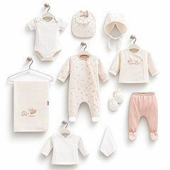 Coffret naissance Tiny organic 10 pcs coton