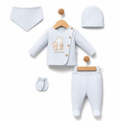 Pack naissance My Dear Family 5 pcs coton
