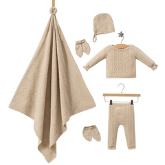 Coffret TRiko 5 pcs newborn - Beige