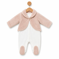 Grenouillère jolie gilet classy girl wellsoft 1 pcs