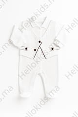 Grenouillère effet gilet classy boy coton 1 pcs