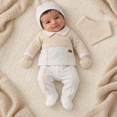 Pack naissance stylish baby boy 5 pcs velours
