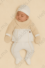Pack naissance stylish baby boy 5 pcs velours