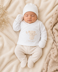 Pack naissance I love you unisexe 5 pcs coton