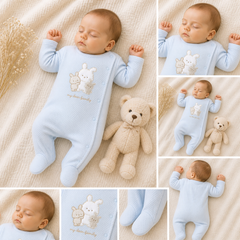 Grenouillère my dear family coton 1 pcs
