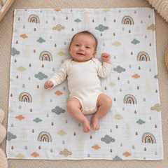 Draps lange TRIBE mint 75x85 cm