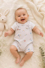 Barboteuse salopette ocean 1 pcs coton bio