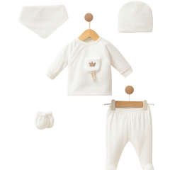 Pack naisance BABY BBLN velours unisexe 5 pcs