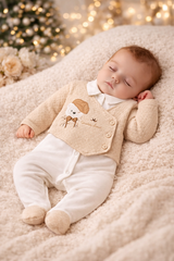 Grenouillère Gentlemen Bear coton