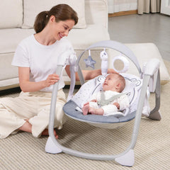 Mastela - Balancelle Deluxe portable swing Gris 0m+