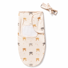 Swaddle (Gemmat) Lapine avec serre tête scratch