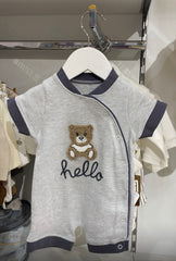 Barboteuse Hello baby 1 pcs coton