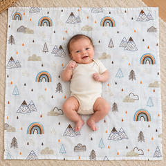 Draps lange Tribe Montaign 75x85 cm
