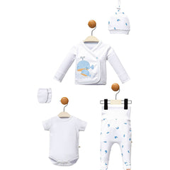 Coffret naissance happy baleine 5 pcs