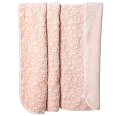 Couverture super chaude multi formes 100x120 cm - Saumon