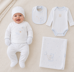 Pack naissance Teaddy Bear 7 pcs coton