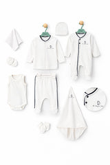 Coffret naissance Love your Baby 10 pcs coton
