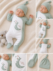 Grenouillère Hello Koala 1 bonnet coton