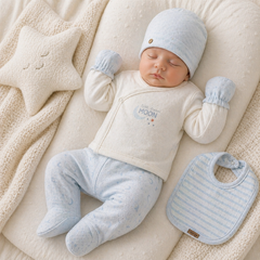 Pack naissance Little dream Moon 5 pcs coton