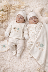 Coffret naissance Champignons 10 pcs coton