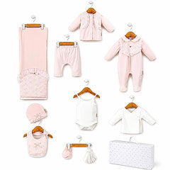 Coffret naissance girly classe 10 pcs premium