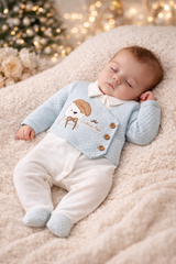 Grenouillère Gentlemen Bear coton