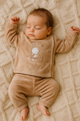 Pyjama Lapine lovely day velours 2 pcs