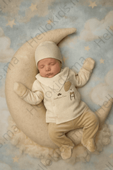Pack naissance Gentlemen velours 5 pcs baby boy