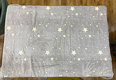 Couverture brille NafNaf 110x140 cm molletonnée gris