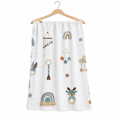 Draps lange Tribe nuage 75x85 cm