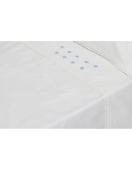 Interbaby - Parure de lit 60x120 Mod Zoe Bco/Azul 100% coton