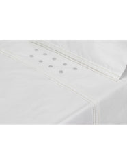 Interbaby - Parure de lit 60x120 Mod Zoe Bco/Gris 100% coton