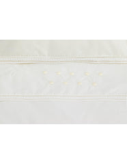 Interbaby - Parure de lit 60x120 Mod Zoe Bco/Beige 100% coton