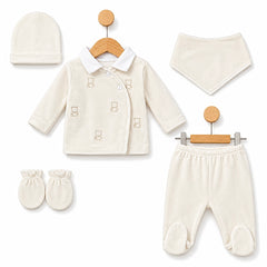 Pack naissance nounours everywhere 5 pcs velours