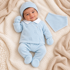 Pack naissance nounours everywhere 5 pcs velours