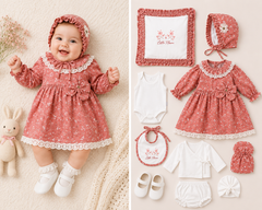 Coffret Robe little Flowers premium 10 pcs
